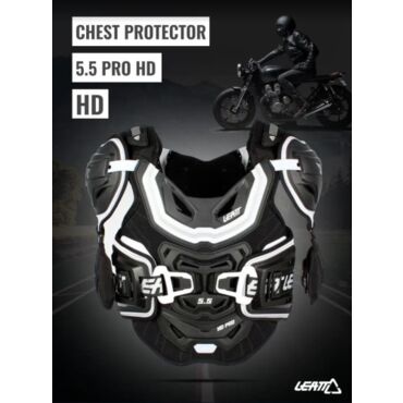 Leatt Защитный панцирь 5.5 Pro HD Chest Protector Black - миниатюра 1
