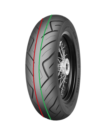Шина Mitas Custom Force 130 90 16 [73H TL] [Rear]