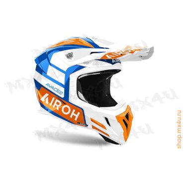 Внедорожный шлем Aviator Ace 2 Sake - Оранжевый - миниатюра 1