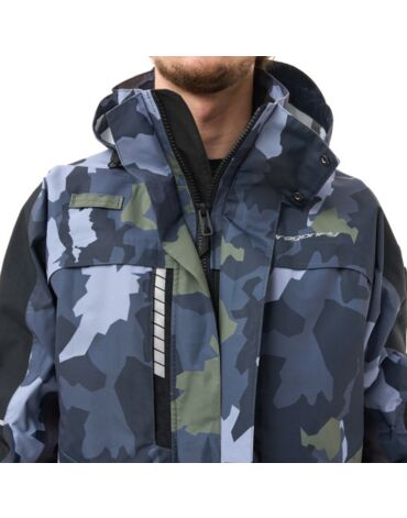 Dragonfly Куртка мембранная Quad Pro Man 2025 Green Camo - Black