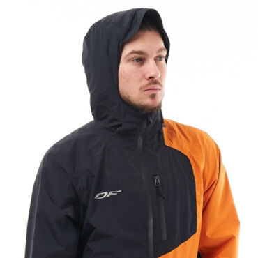 Dragonfly Куртка TEAM 2.0 Black - Orange 2023 - миниатюра 2