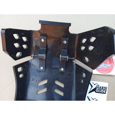 HardGlide защита картера черная KTM 250 300 EXC TBI 24-> // HG KE2 24 048 BLK - миниатюра 1