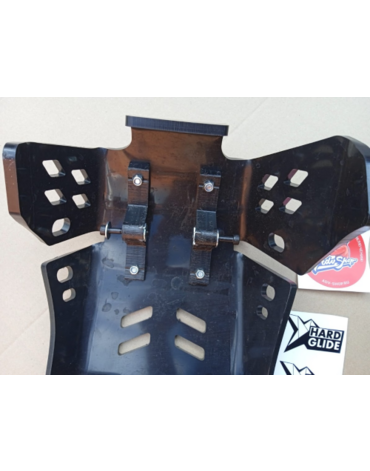 HardGlide защита картера черная KTM 250 300 EXC TBI 24-> // HG KE2 24 048 BLK