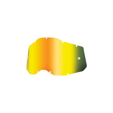 Фильтр в очки 100% RC2 AC2 ST2, mirror gold anti fog - миниатюра 1