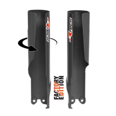 Защита вилки 360 черная KTM SX SX F 23-; EXC EXC F 24- / Husqvarna TC FC 23- ; TE FE 24- / GasGas MC MC F 23- ; EC EC F 24- - миниатюра 1