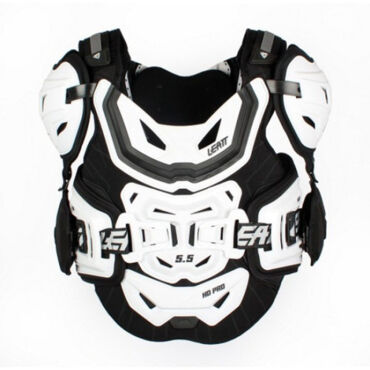 Защита тела Leatt Chest Protector 5.5 Pro HD, white (One Size, Взрослая ) - миниатюра 1