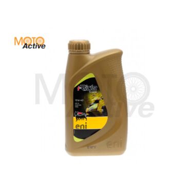 Масло моторное ENI 4Т i Ride moto 10W40 (полусинт.) фасовка 1л (бочка 60L) - миниатюра 1
