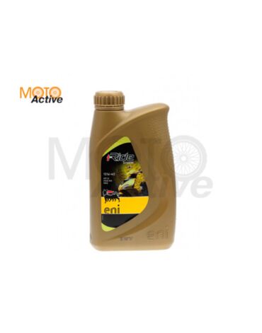 Масло моторное ENI 4Т i Ride moto 10W40 (полусинт.) фасовка 1л (бочка 60L)