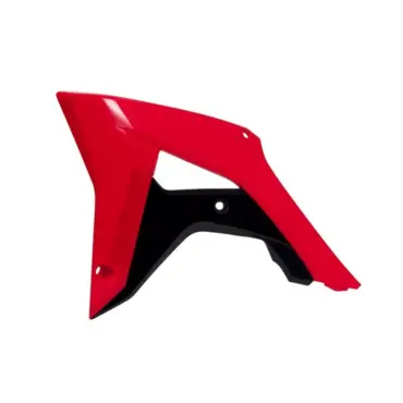 Боковины радиатора CRF250R 18 21 # CRF450R 17 20 # CRF RWE450 19 20 черно красные - миниатюра 1