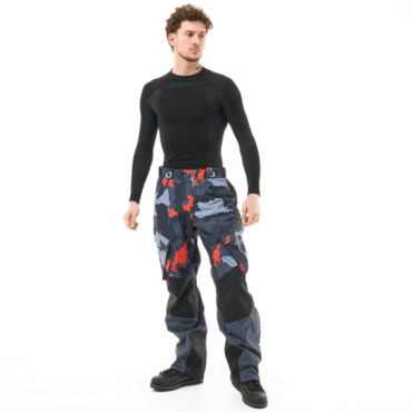 Dragonfly Мембранные брюки Quad 2.0 Man 2025 Grey - Orange Camo - миниатюра 3