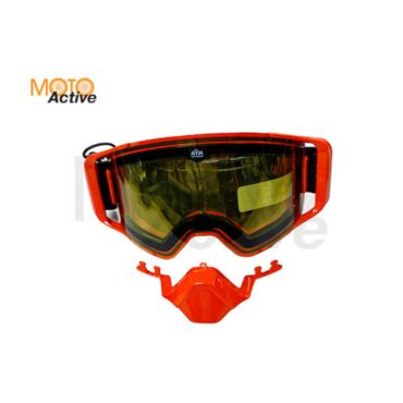 Очки снегоходные с магнитной линзой и подогревом AiM (PRO) 31 103 Accu Heated Orange Glossy - миниатюра 1