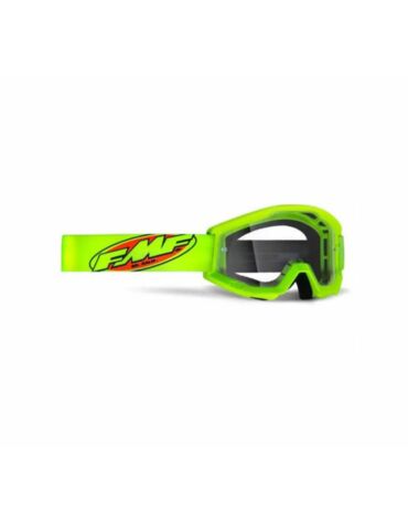 100% Очки FMF YOUTH Powercore Core Yellow Clear Lens