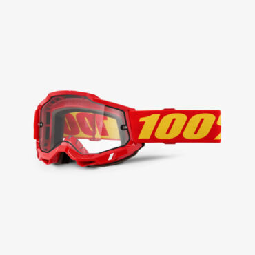 Очки 100% Accuri 2 Enduro Moto Red / Clear - миниатюра 1