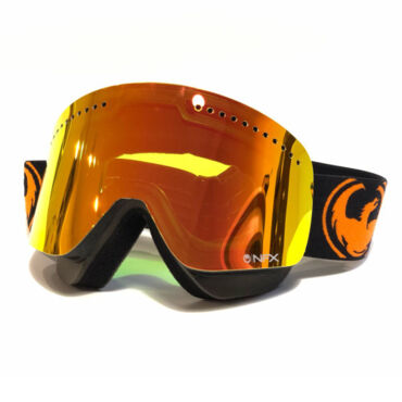 Зимние очки для снегохода / зимнего мотокросса Dragon NFX Snowmo Orange Yellow Red Ion - миниатюра 2