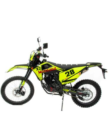 Кроссовый мотоцикл Motoland X2 250 (172FMM) Желтый 21 18