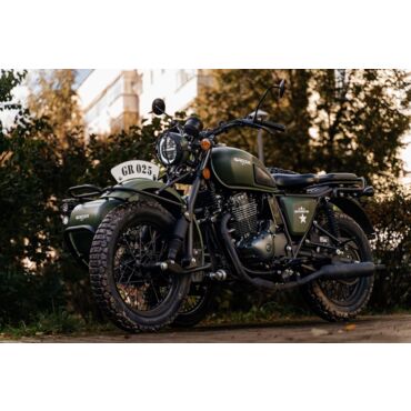 Мотоцикл с коляской GROZA DEFENDER 500 (4T EFI) (2023 г.) с ПТС - миниатюра 1