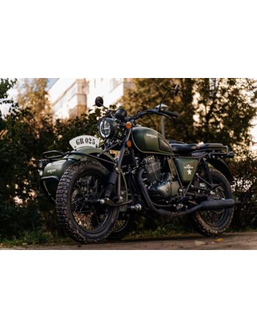 Мотоцикл с коляской GROZA DEFENDER 500 (4T EFI) (2023 г.) с ПТС