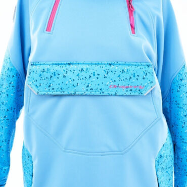 Dragonfly Куртка анорак сноубордическая DF Uktus Woman Blue - Pink - миниатюра 1