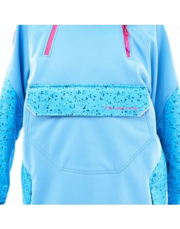 Dragonfly Куртка анорак сноубордическая DF Uktus Woman Blue - Pink