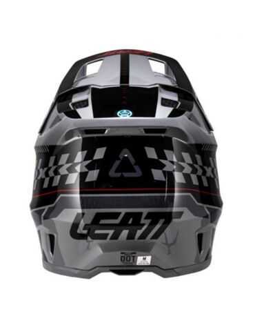 Leatt Шлем кроссовый 8.5 Grey V26 + очки Velocity 5.5