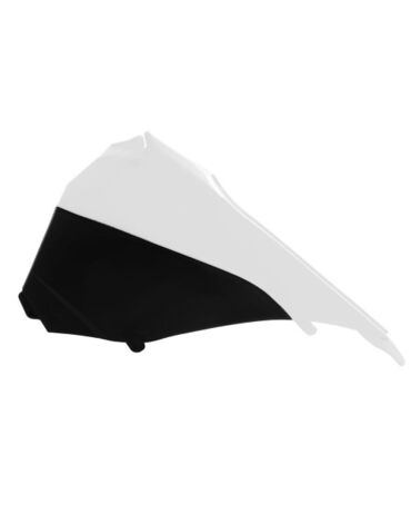 Боковина воздушного фильтра левая SX125 13 15 # SX250 13 16 # SXF 13 15 # EXC EXCF 14 15 бело черная