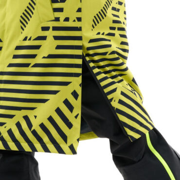 Dragonfly Плащ зимний Race Coat Man 2025 Lime Black - миниатюра 2