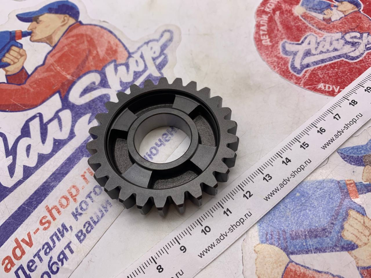 KTM idler gear 4 th. Шестерня 4й передачи вторичного вала КПП KTM 85 SX18 24 ( 47233014000 ) - фото 1