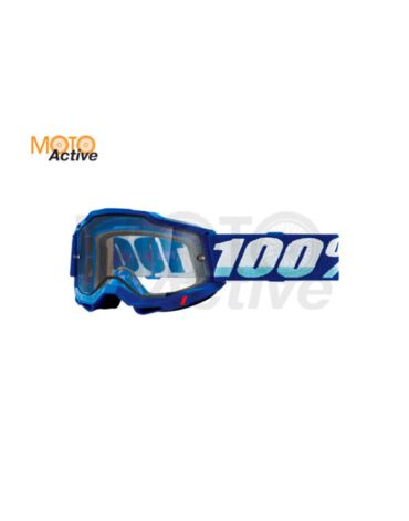 Очки 100% Accuri 2 Clear Dual Lens /  Enduro Goggle Blue
