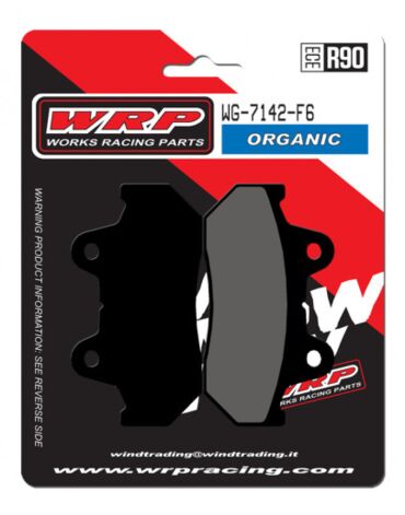 Тормозные колодки WRP WG 7142 F6 (LMP142 ST / FDB244 / FA069)