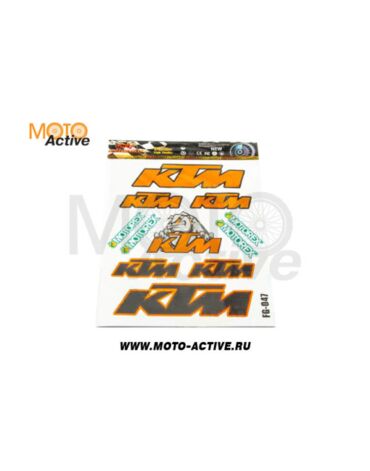 Наклейки набор KTM (FG 047)