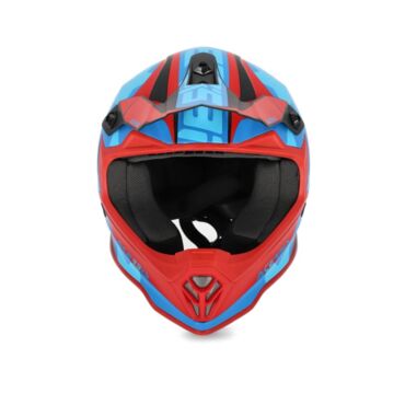 Acerbis Шлем детский Impact Steel Junior Red Blue - миниатюра 1