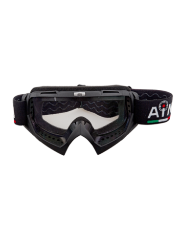 AiM Очки кроссовые 634 800 Black Matt