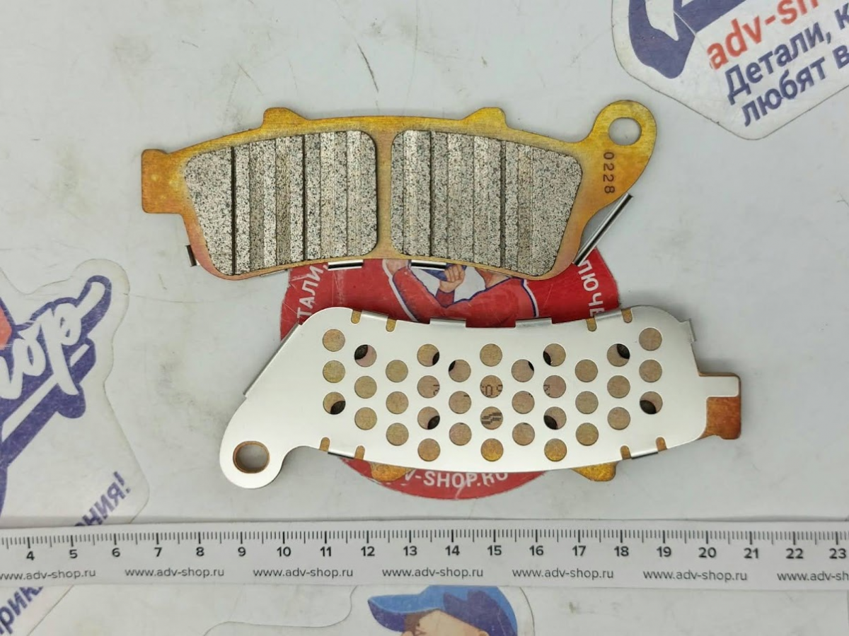 NISSIN 2P 250ST F2 колодки тормозные перед XL1000 ( без авс ) // M 20564