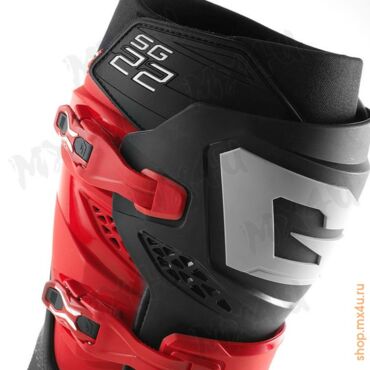 Мотоботы SG22 Gore Tex Enduro Limited Edition - Красный Серый Черный - миниатюра 1