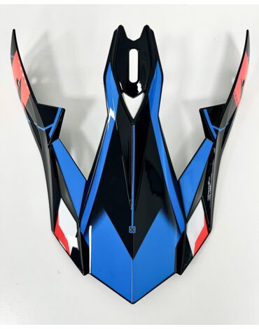 Козырёк для шлема AIM RH855 Carbon Razor Blue Red