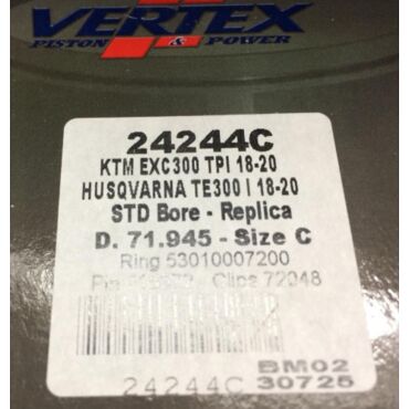 Vertex 24244C Поршень KTM EXC 300 TPI 2018-> ( D 71,945 ) - миниатюра 1