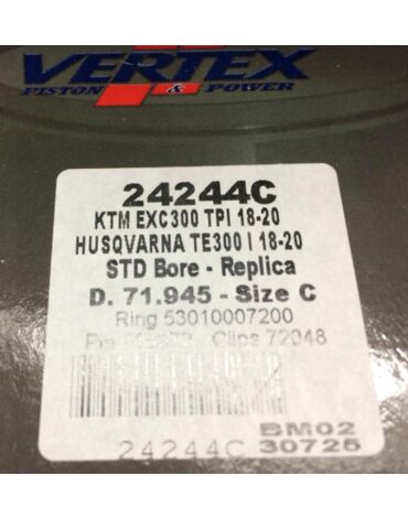 Vertex 24244C Поршень KTM EXC 300 TPI 2018-> ( D 71,945 )
