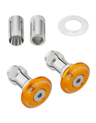 Заглушки в руль ZETA 29mm 2pcs Gold, ZE48 7004