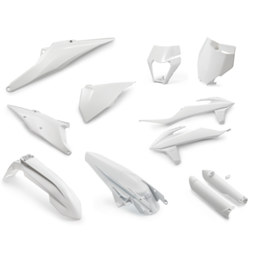 KTM Plastic parts kit white комплект пластика белый EXC EXCF 20 22 ( 00010000310 ) - миниатюра 1