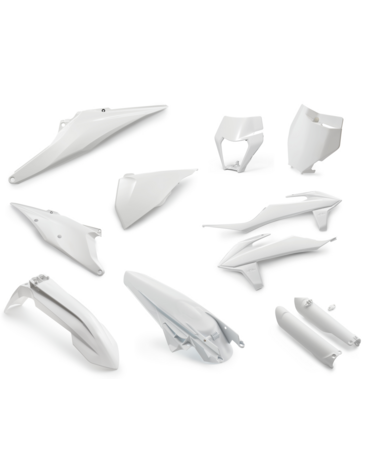 KTM Plastic parts kit white комплект пластика белый EXC EXCF 20 22 ( 00010000310 )