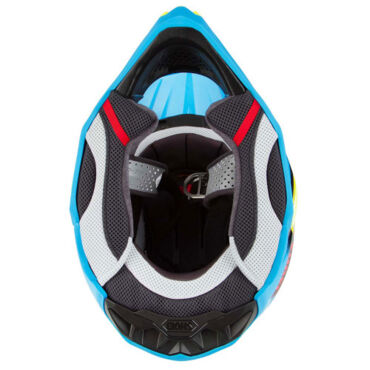 Шлем для мотокросса Shoei VFX WR Glaive TC 2, салатово синий - миниатюра 1