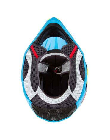 Шлем для мотокросса Shoei VFX WR Glaive TC 2, салатово синий
