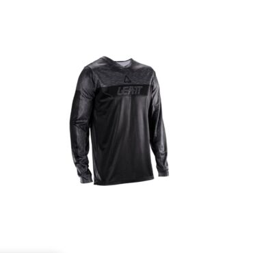 Leatt Джерси подростковая Moto 3.5 V26 Stealth Black Grey - миниатюра 1