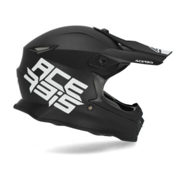 Acerbis Шлем детский IMPACT STEEL JUNIOR Black - миниатюра 1