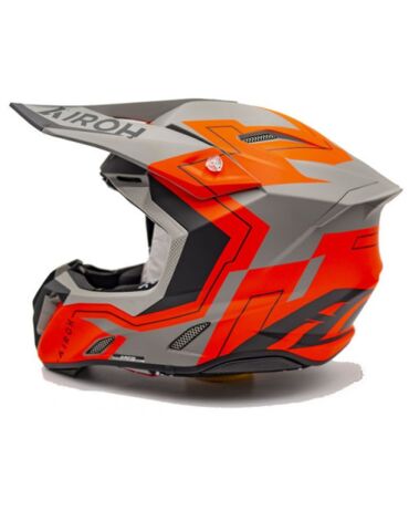 Шлем AIROH Twist 3 DIZZY ORANGE FLUO (Матовый)