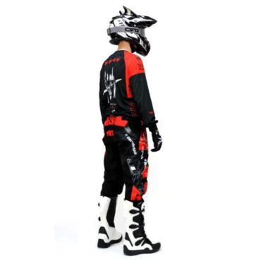 Grom Джерси + штаны MX Religion red - миниатюра 1