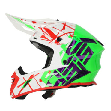 Acerbis Шлем X Track 22 06 Green White - миниатюра 1