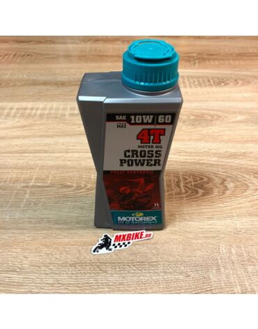 Масло для четырехтактных двигателей Motorex CROSS POWER 4T 10W 60  (1 л)