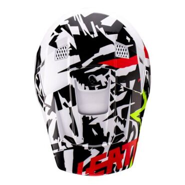 Мотошлем Leatt Moto 3.5 Zebra + очки Velocity 4.5 - миниатюра 1