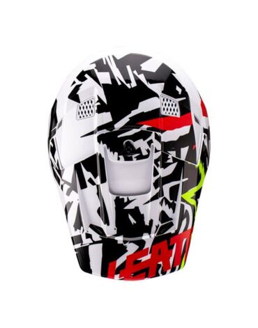 Мотошлем Leatt Moto 3.5 Zebra + очки Velocity 4.5